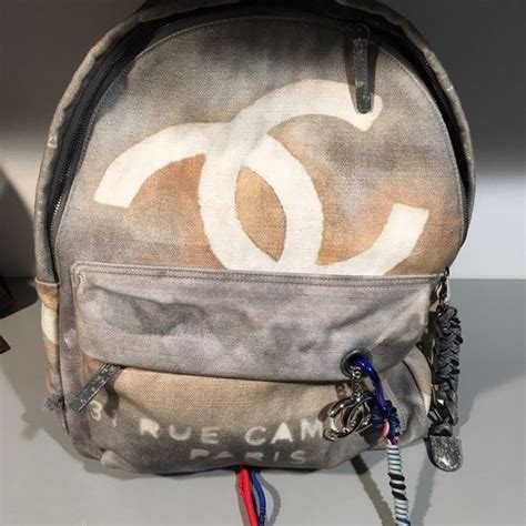 authentic chanel backpack.